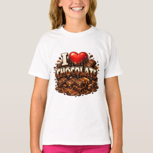 Camiseta Amo el Chocolate