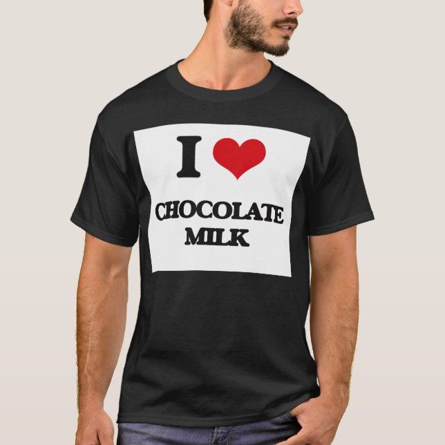 Camiseta Amo el chocolate caliente (Anverso)