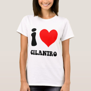 Camiseta amo el cilantro