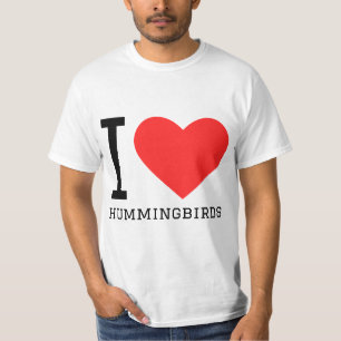 Camiseta Amo el colibrí