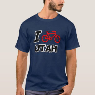 Camiseta Amo el completar un ciclo de Utah