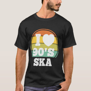 Camiseta Amo el concierto de Fiesta de Ska Punk Rock 90