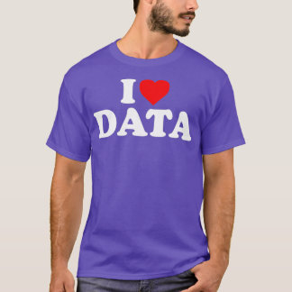 Camiseta Amo el Corazón de Datos