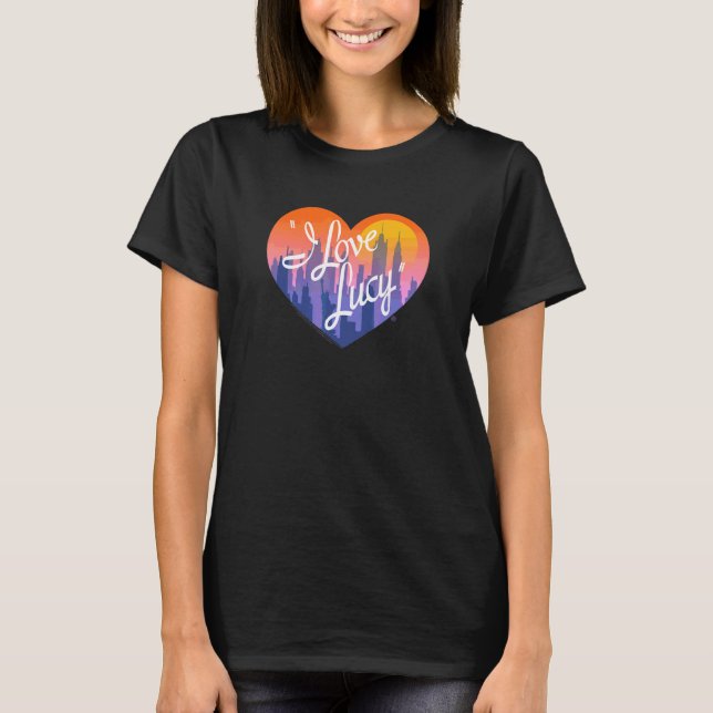 Camiseta Amo El Corazón De Lucy De La Ciudad (Anverso)