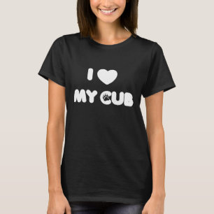 Camiseta Amo el corazón de mi cachorro