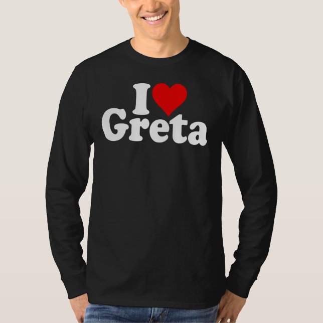 CAMISETA AMO EL CORAZÓN GRETA (Anverso)