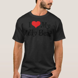 Camiseta Amo el corazón mi Jelly Bean - Novia Novia