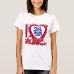 Camiseta Amo el corazón rojo de mi mamá - foto<br><div class="desc">Amo el corazón rojo de mi mamá - foto</div>