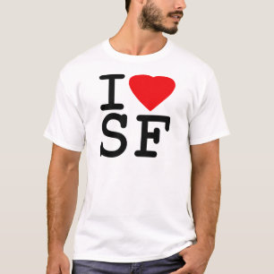 Camiseta Amo el corazón San Francisco