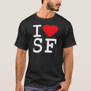 Camiseta Amo el corazón San Francisco