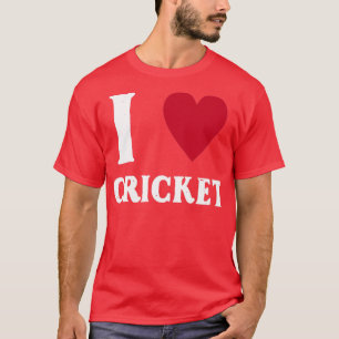 Camiseta Amo el críquet7