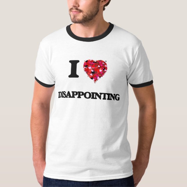 Camiseta Amo el decepcionar (Anverso)