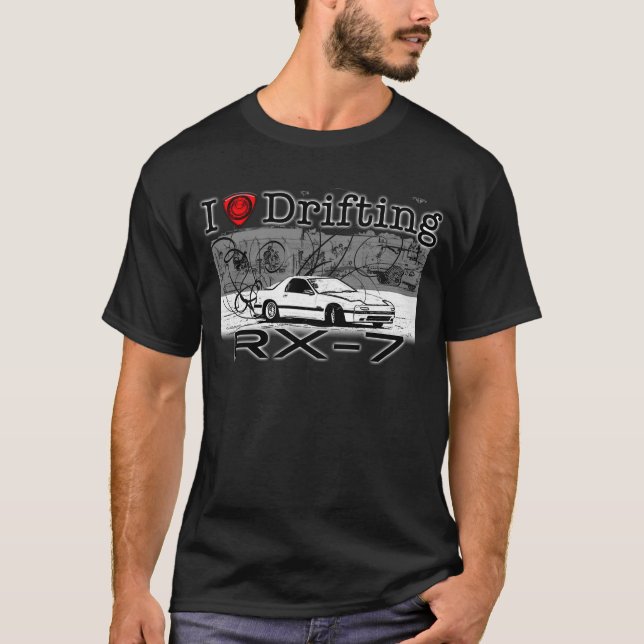 Camiseta Amo el derivar de RX-7 (Anverso)