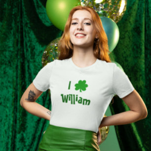 Camiseta Amo el Día de San Patricio de William