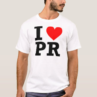 Camiseta Amo el diseño de Puerto Rico