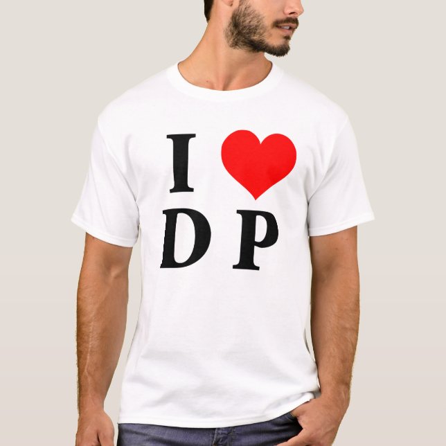 Camiseta Amo el DP (Anverso)