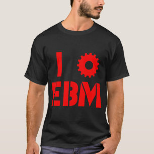 Camiseta Amo el EBM rojo
