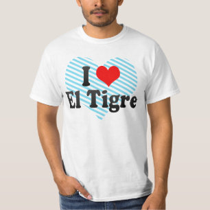 Camiseta Amo el EL Tigre, Venezuela