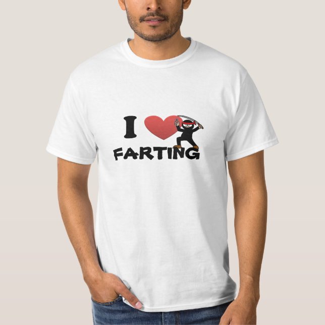 Camiseta Amo el Farting (Anverso)