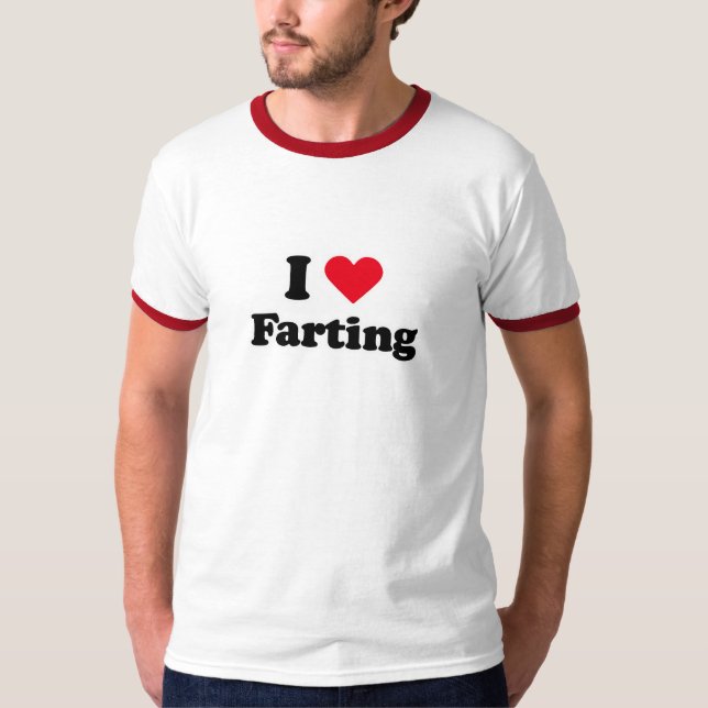 Camiseta Amo el farting (Anverso)