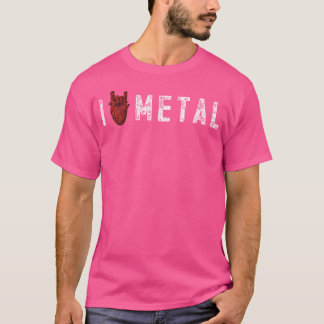 Camiseta Amo el fuerte Metalizado