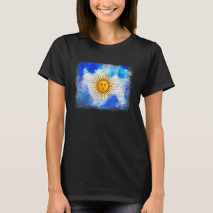 Camiseta Amo el fútbol argentino Orgulloso de Argentina F
