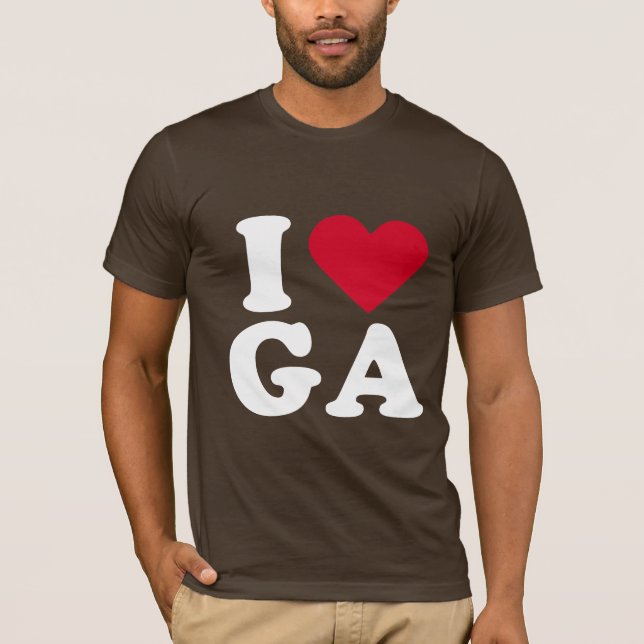 CAMISETA AMO EL GA (Anverso)