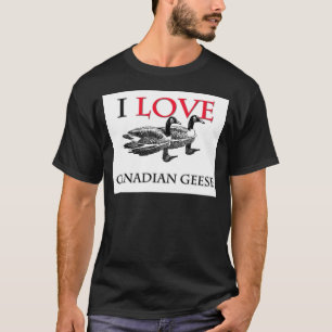 Camiseta Amo el Geese Canadiense