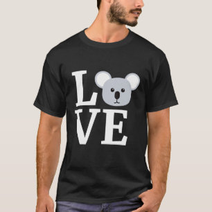 Camiseta Amo El Gráfico De Koalas Para Koala