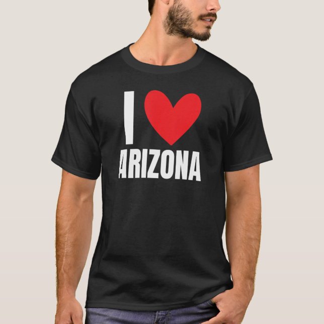 Camiseta Amo el Gran Cañón Estatal de Arizona Tucson Pheoni (Anverso)