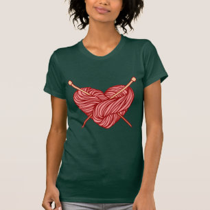 Camiseta Amo el hacer punto