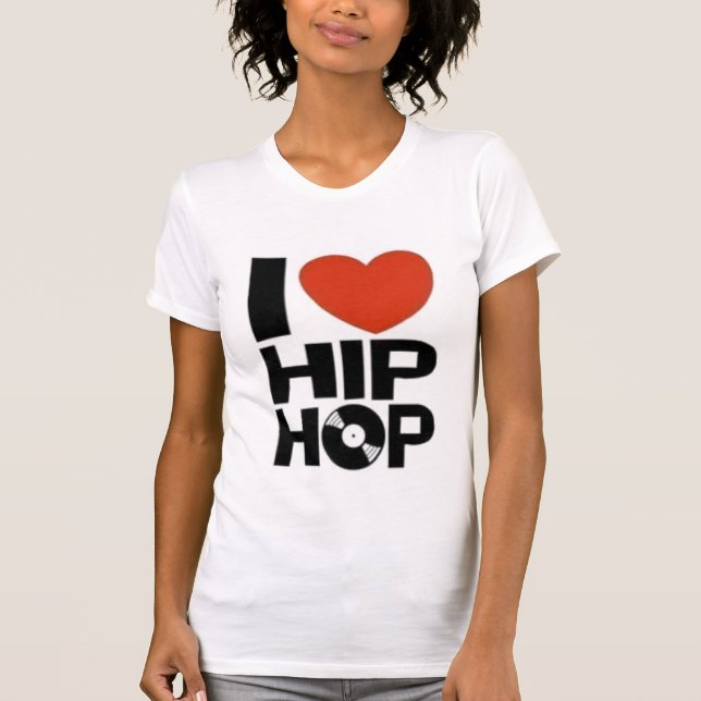 Camiseta Amo el hip-hop (Anverso)