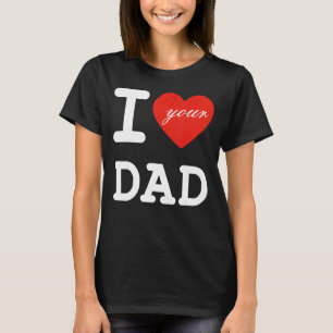 Camiseta Amo el humor adulto de tu papá Vintage Día del pad