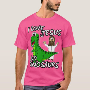 Camiseta Amo El Humor De Jesús Y De La Iglesia De Los Dinos