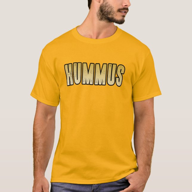 Camiseta Amo el humus (Anverso)