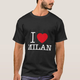 Camiseta Amo el Ilustracion Milán Amo Milano
