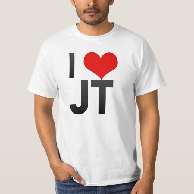 Camiseta Amo el JT (Anverso)