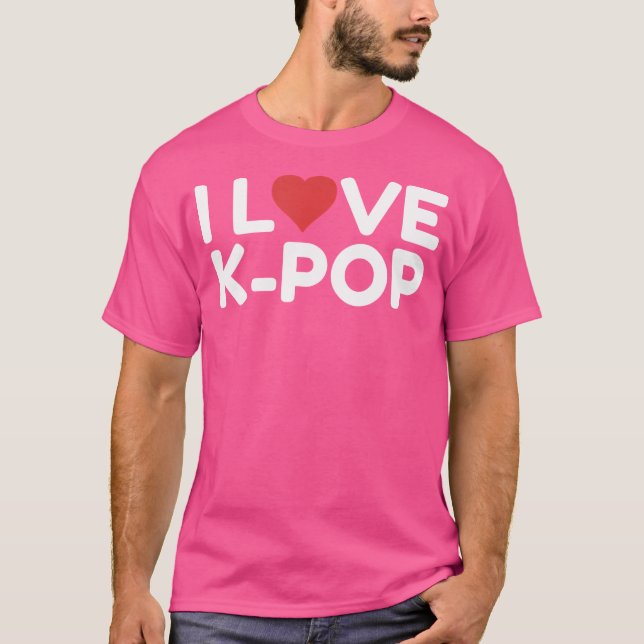 Camiseta Amo el K-Pop (Anverso)