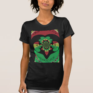 Camiseta Amo el Kaleidoscope de Etiopía - arte rasta de sen
