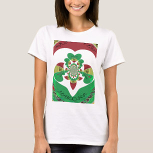 Camiseta Amo el Kaleidoscope de Etiopía - arte rasta de sen