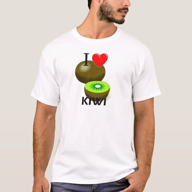 Camiseta Amo el kiwi (Anverso)