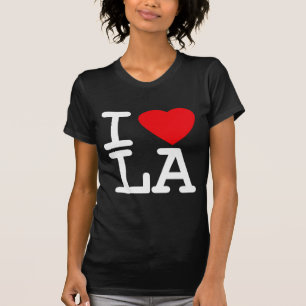 Camiseta Amo el LA del corazón