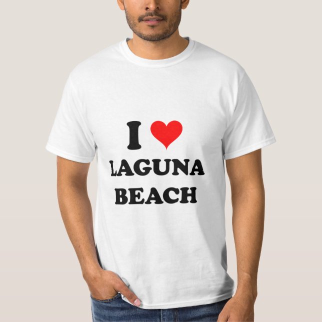 Camiseta Amo el Laguna Beach California (Anverso)