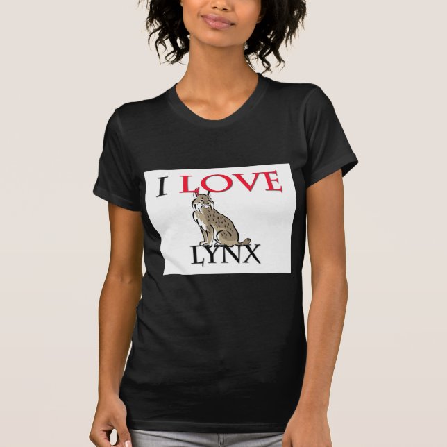 Camiseta Amo el lince (Anverso)