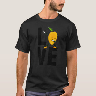 Camiseta Amo El Mango Dabbing Funny Mango Fruit Love
