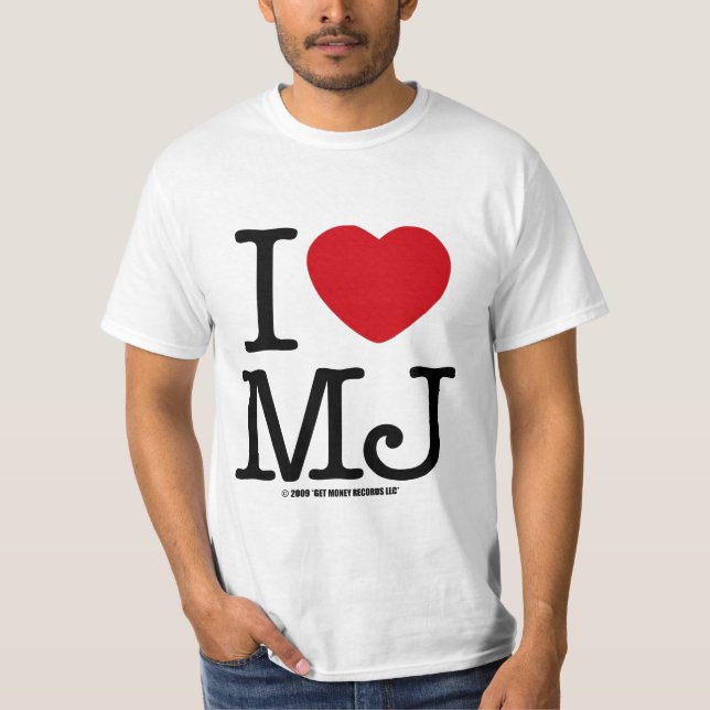 CAMISETA AMO EL MJ (Anverso)