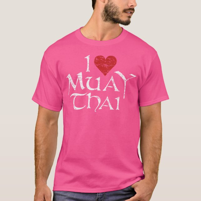 Camiseta Amo el Muay Thai (Anverso)
