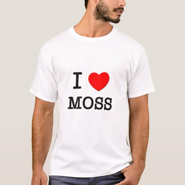 Camiseta Amo el musgo (Anverso)