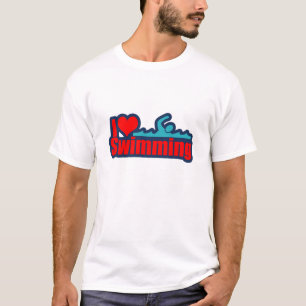 Camiseta Amo el nadar