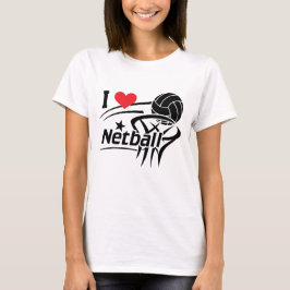 Camiseta Amo el Netball